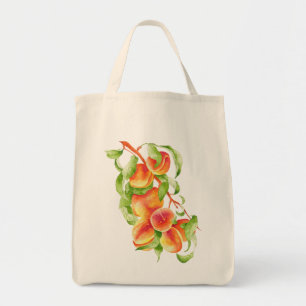 'Peach Paradise' on a Grocery Bag
