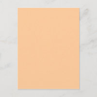 Peach Pastel Orange Solid Colour