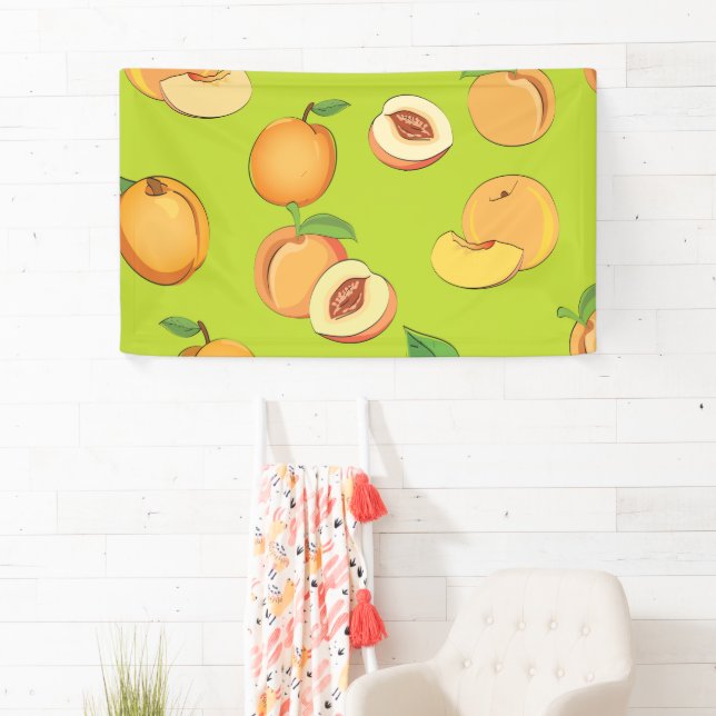 Peach Pattern 4 Banner (Insitu)