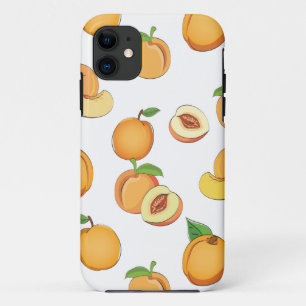 Peach Pattern iPhone 11 Case