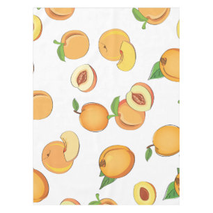 Peach Pattern Tablecloth