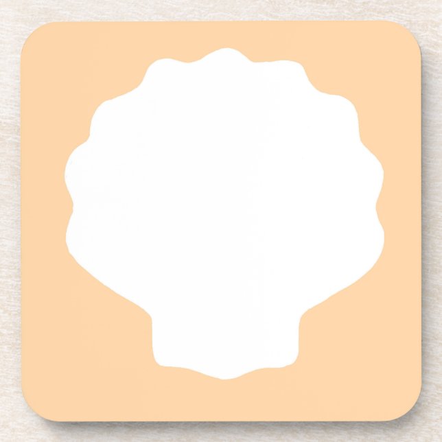 Peach Pearl Coaster (Front)