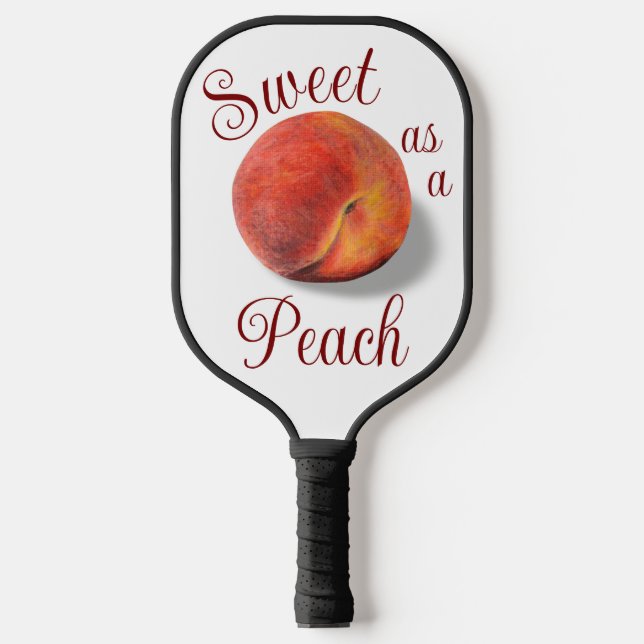 Peach Pickleball Paddle (Front)