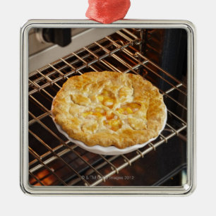 Peach Pie Metal Tree Decoration