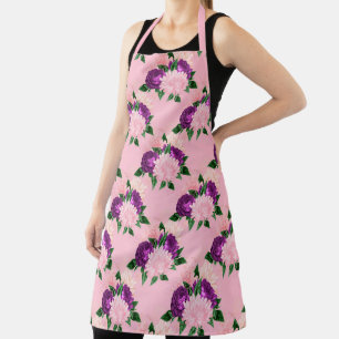 Peach, Pink and Lavender Series Design 11  Apron