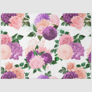 Peach, Pink and Lavender Series Design 1 Tissue Paper