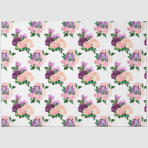 Peach, Pink and Lavender Series Design 4 Tissue Paper