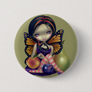 "Peach, Plum, Pear" Button