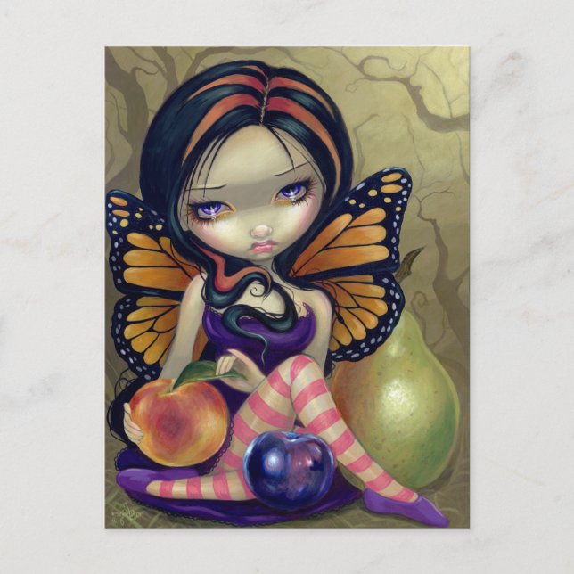 "Peach, Plum, Pear" Postcard (Front)