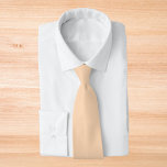 Peach Puff Solid Color Tie<br><div class="desc">Peach Puff Solid Color</div>