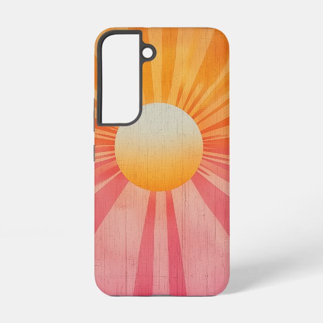 Peach Radiance Phone Case (Back)