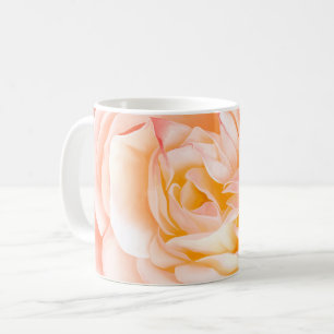 Peach Rose Coffee Mug