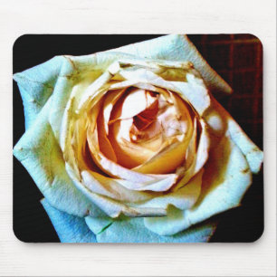 Peach Rose Mouse Mat