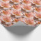 Peach Rose Wrapping Paper Personalised Rose Paper