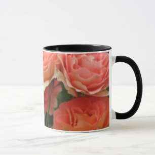 Peach Roses Mug