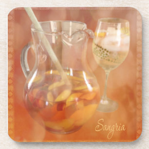 Peach Sangria Coaster