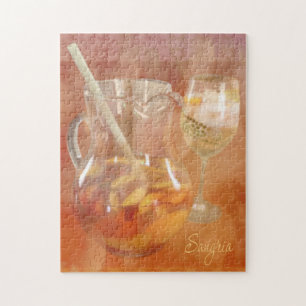 Peach Sangria Jigsaw Puzzle