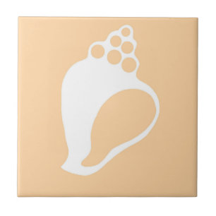 Peach Shell Tile