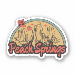Peach Springs, Arizona  Sticker