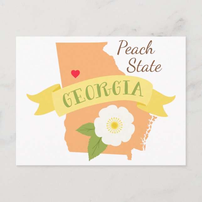 Peach State Postcard (Front)