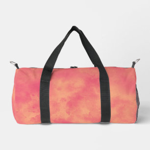 Peach Storm Cloud effect Duffle Bag
