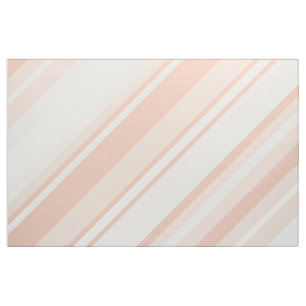 Peach stripes fabric
