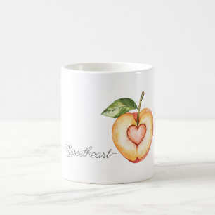 Peach Sweetheart Coffee Mug