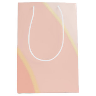 Peach Swirls Gift Bag