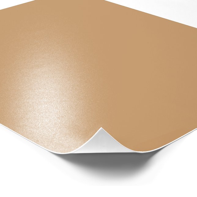 Peach Tan Colour Block | Soft Wedding Design Photo Print (Corner)