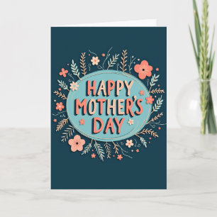 Peach Tone Mothers Love Card