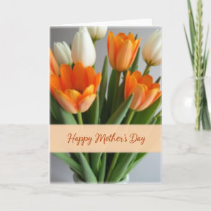 Peach Toned Mothers Day Card