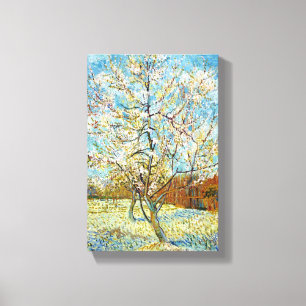 Peach Trees in Blossom Vincent Van Gogh Canvas Print