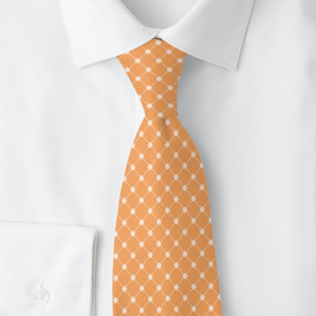 Peach Trellis Tie (Creator Uploaded)