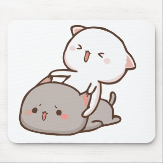 Peach Trolling Goma  Mouse Pads