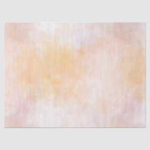 Peach Watercolor Tissue Paper
