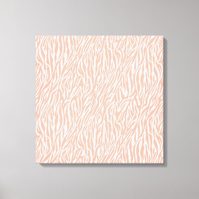 Peach Zebra Print (Front)