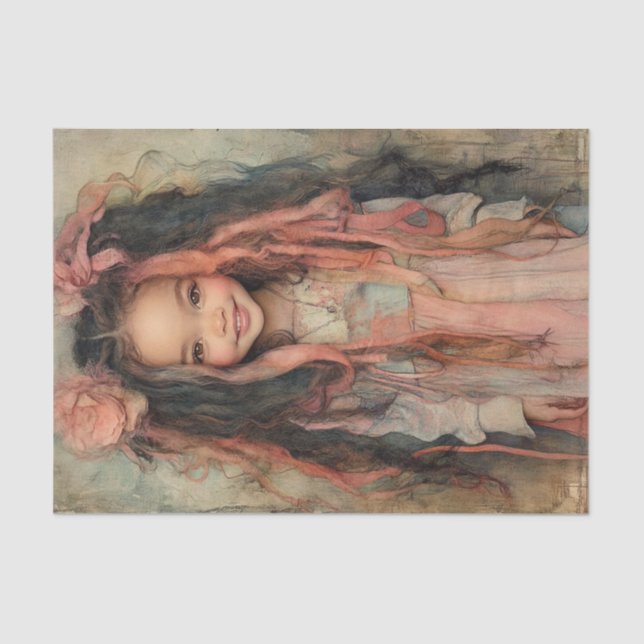 Peaches and Creme Beauty4 Tissue Paper (Front)