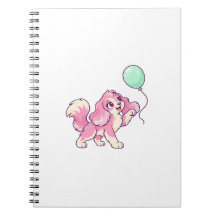 Peaches Balloon Cosy Character Notebook
