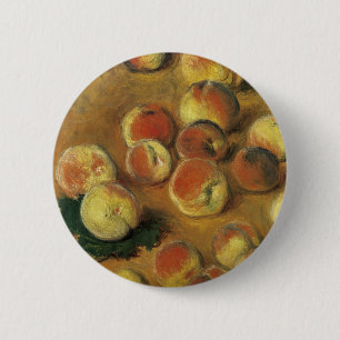 Peaches by Claude Monet 6 Cm Round Badge