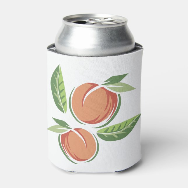 Peaches Can Cooler (Can Front)