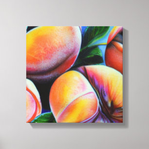 Peaches Canvas Print