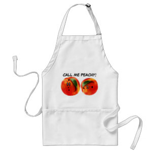 Peaches Cartoon Standard Apron