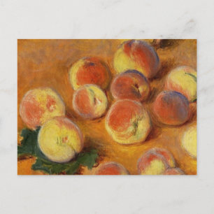 Peaches - Claude Monet Postcard