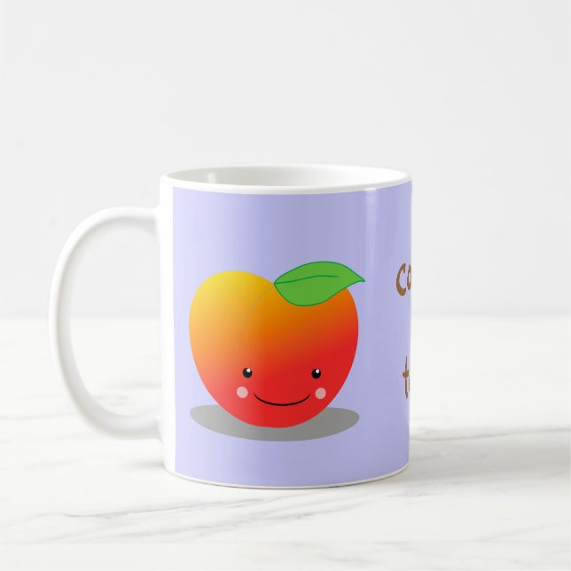 Peaches Coffee Mug (Left)