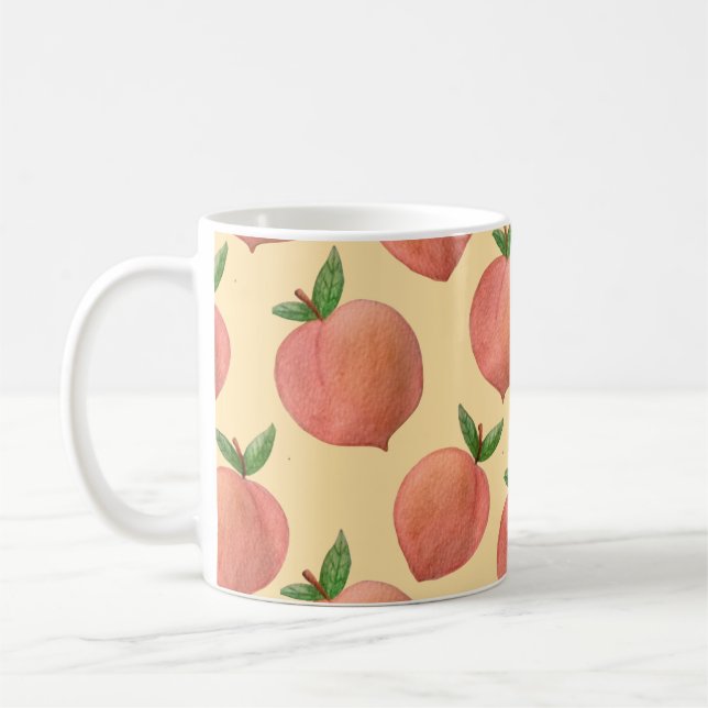 Peaches Coffee Mug (Left)