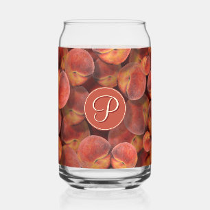 Peaches Drinking Glass
