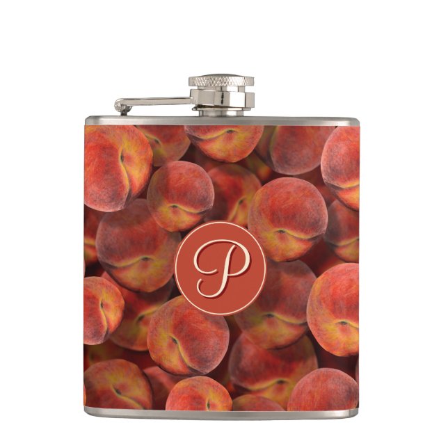 Peaches Flask (Front)