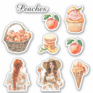 Peaches in a Basket