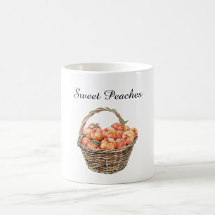 Peaches in a Basket Coffee Mug