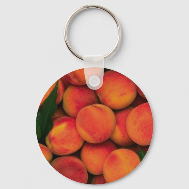 Peaches Key Ring (Front)